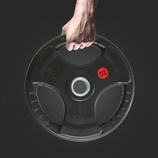 Rubber Coated Barbell Weight Plates