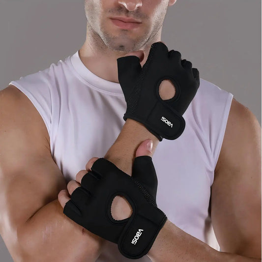Breathable Anti-Slip Gym Gloves