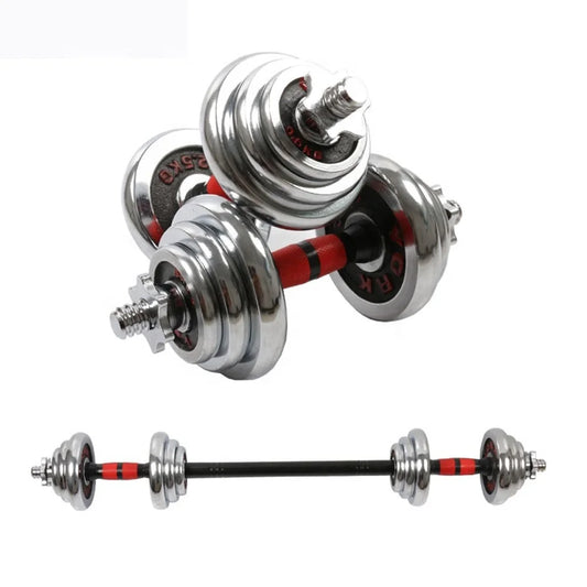 30kg Adjustable Dumbbell Barbell Set