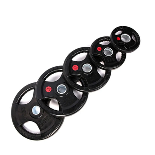 Rubber Coated Barbell Weight Plates