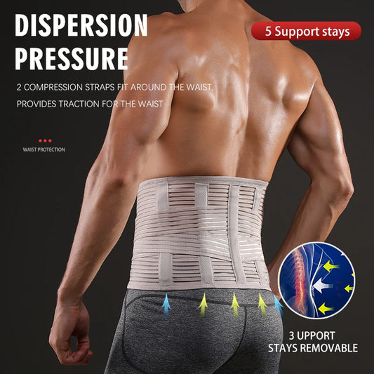 Adjustable Lower Back Support Belt