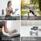 2pc 1kg Women's Dumbbell Set Home Gym Yoga PP Weightlifting Dumbbells Arm Training Hand Strength Equipment for Beginner Pro