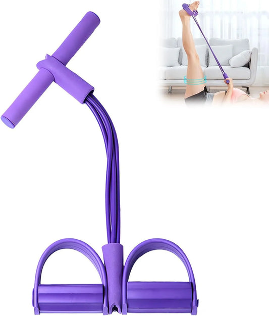 4-Tube Pedal Resistance Band
