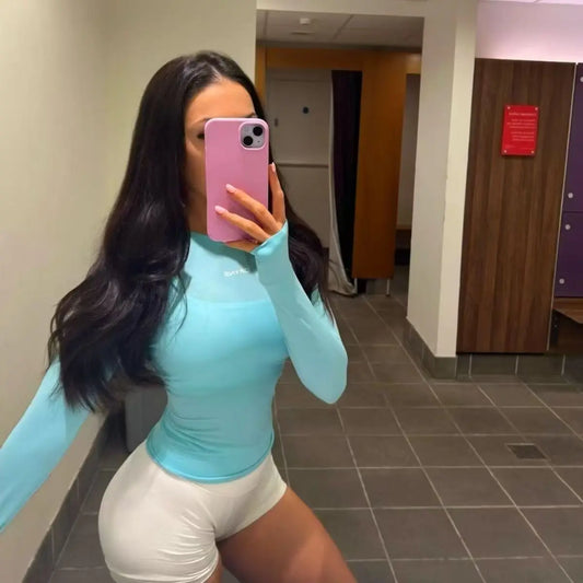 Women's Seamless Long Sleeve Yoga Top