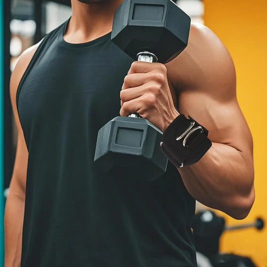 Weightlifting D-Ring Wrist Straps