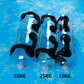 Fitness Water Bag Water Filling Load-bearing Soft Dumbbell Energy Column Strength Training Inflatable Weightlifting Dumbbells
