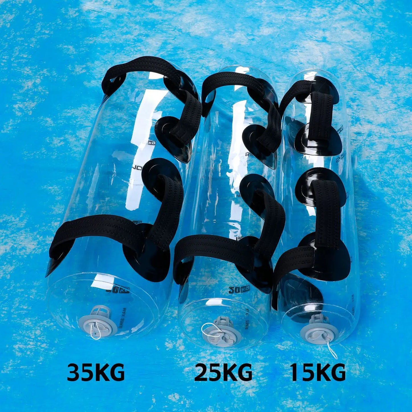 Fitness Water Bag Water Filling Load-bearing Soft Dumbbell Energy Column Strength Training Inflatable Weightlifting Dumbbells