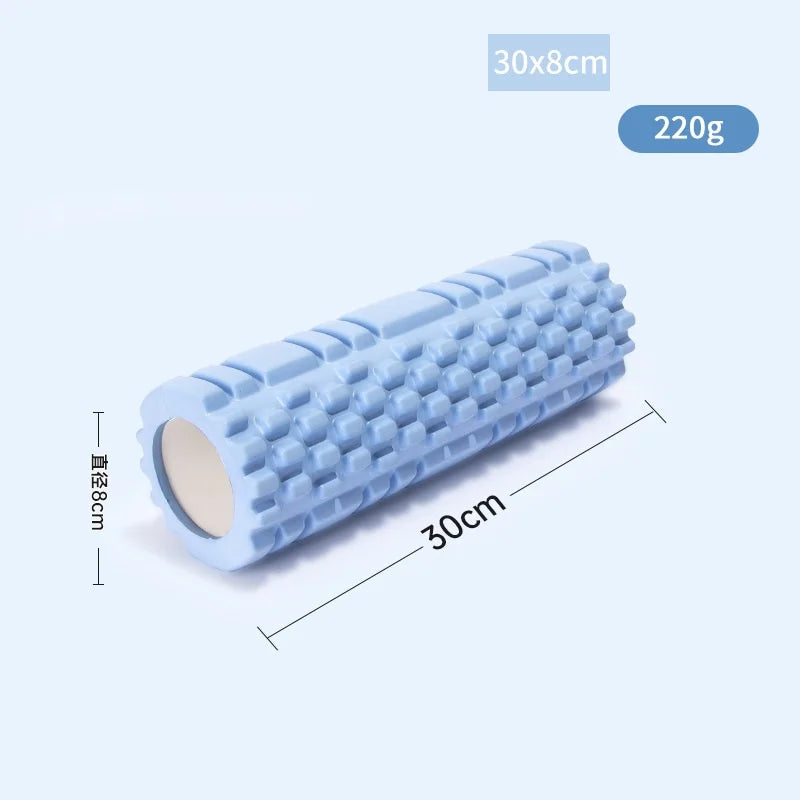 30CM Yoga Roller Massage Foam Myofascial Release Roll Gym Foam Roller Foam Sports Roller Gym 10cm Fitness YJZ01