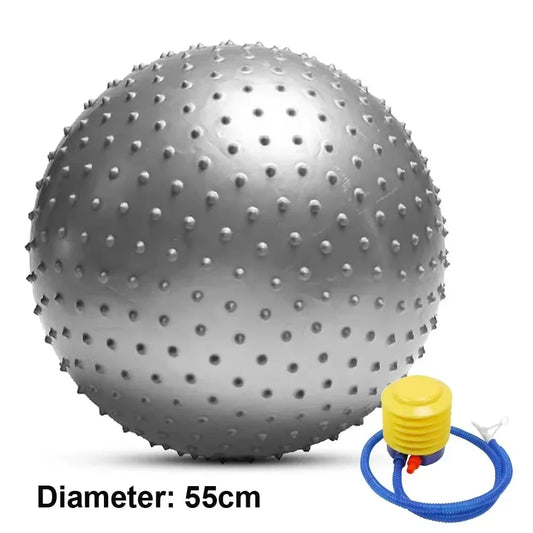 55cm Anti-Burst Massage Yoga Ball