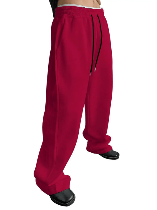 Men's Wide Leg Jogger Pants