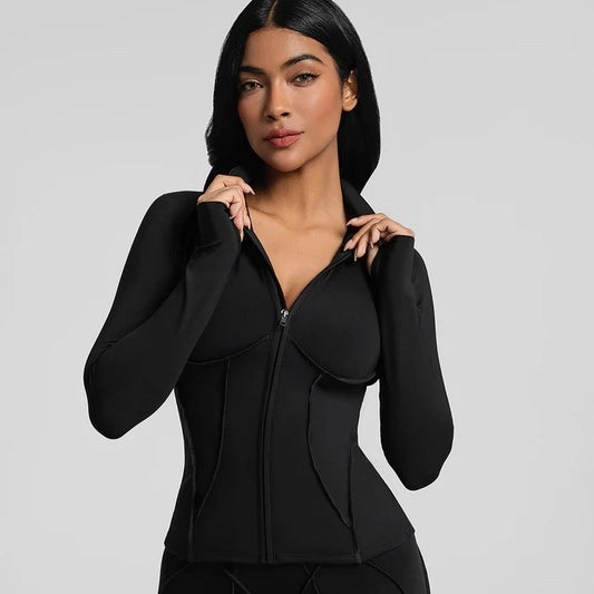 Women's Long Sleeve Compression Jacket
