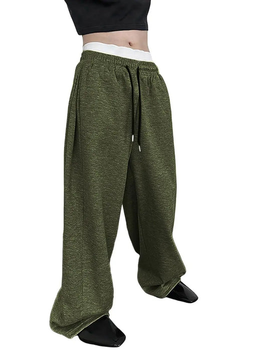 Men's Wide Leg Jogger Pants