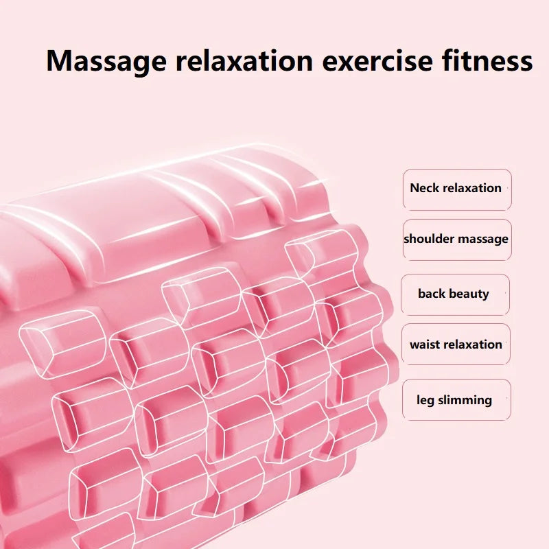 30CM Yoga Roller Massage Foam Myofascial Release Roll Gym Foam Roller Foam Sports Roller Gym 10cm Fitness YJZ01