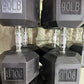 China Factory Commercial Fitness Equipment Rubber Coated Dumbbells /Dumbbell Set  Weight Gym Hex Rubber Dumbbellpromote sales