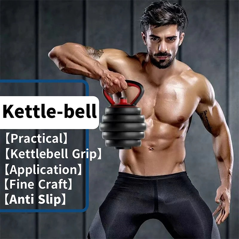 Adjustable Kettlebell Handle For Dumbbells Weight Plates Swing Barbell Ball Weight Kettlebell Handle For Home Use And Fitness