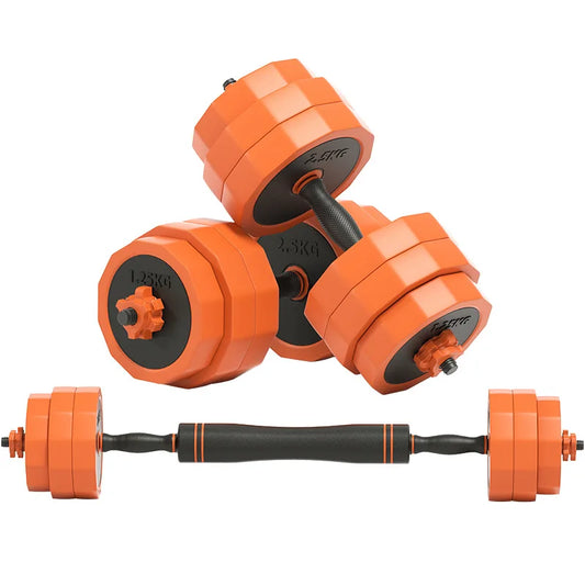 Adjustable Dumbbell Barbell Weight Set