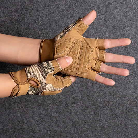 Half Finger Padded Cycling Gloves