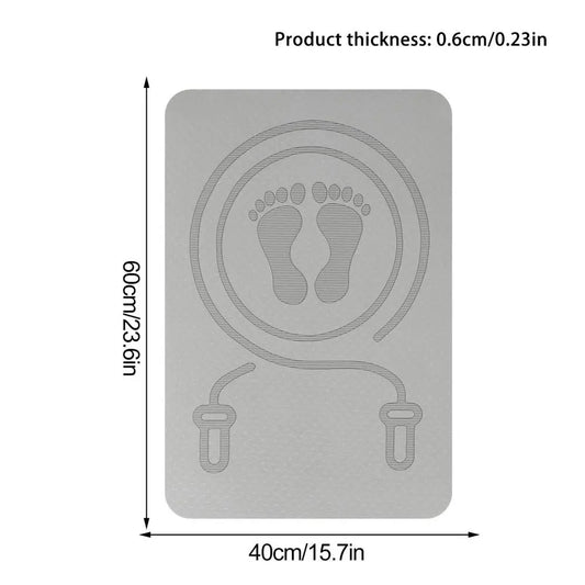 TPE Shockproof Jump Rope Mat