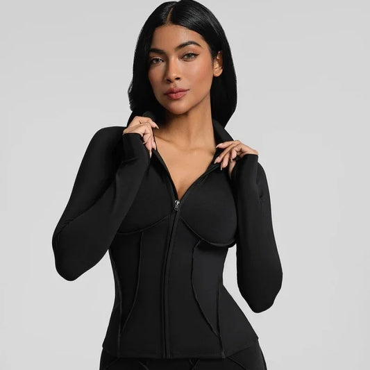 Women's Long Sleeve Compression Jacket