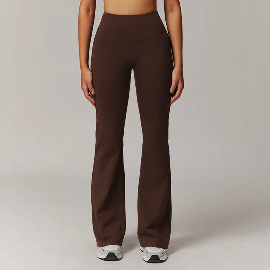 Women's Flared High-Waist Yoga Leggings
