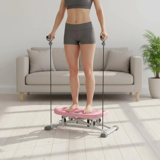 Foldable Resistance Cord Stepper