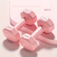 2pc 1kg Women's Dumbbell Set Home Gym Yoga PP Weightlifting Dumbbells Arm Training Hand Strength Equipment for Beginner Pro