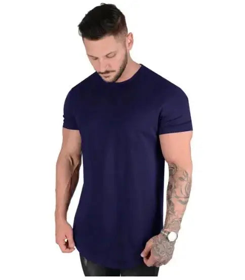 Men's Cotton Muscle Fitness T-Shirt