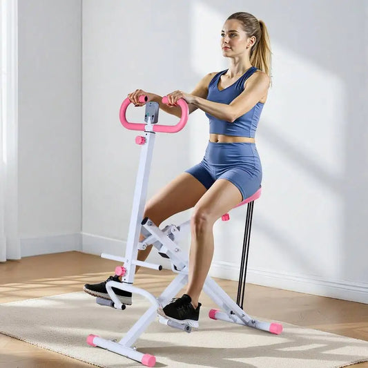 Foldable Squat Rowing Machine
