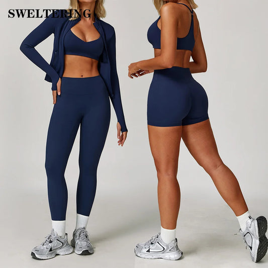 Seamless Women's Yoga Workout Set