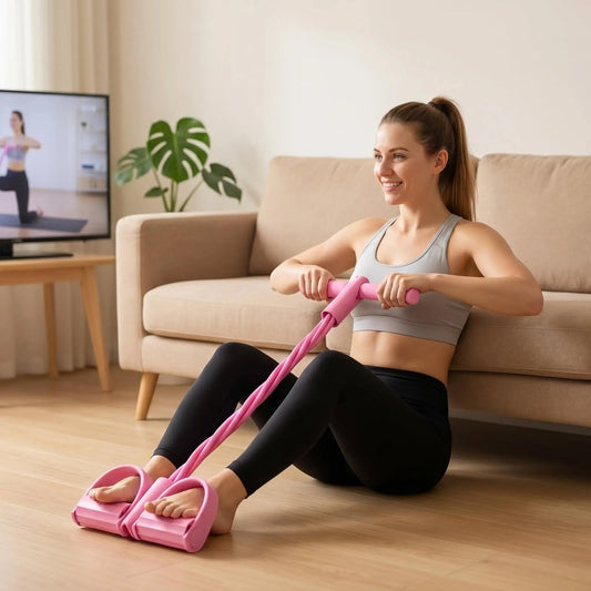 6-Tube Pedal Resistance Bands
