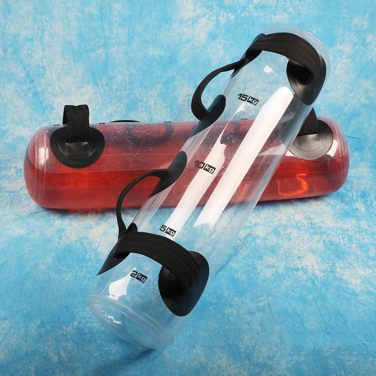 Fitness Water Bag Water Filling Load-bearing Soft Dumbbell Energy Column Strength Training Inflatable Weightlifting Dumbbells