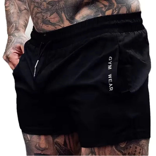 Men's Breathable Running Gym Shorts