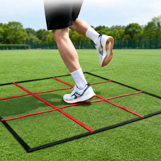 Foldable Nine-Grid Agility Training Mat