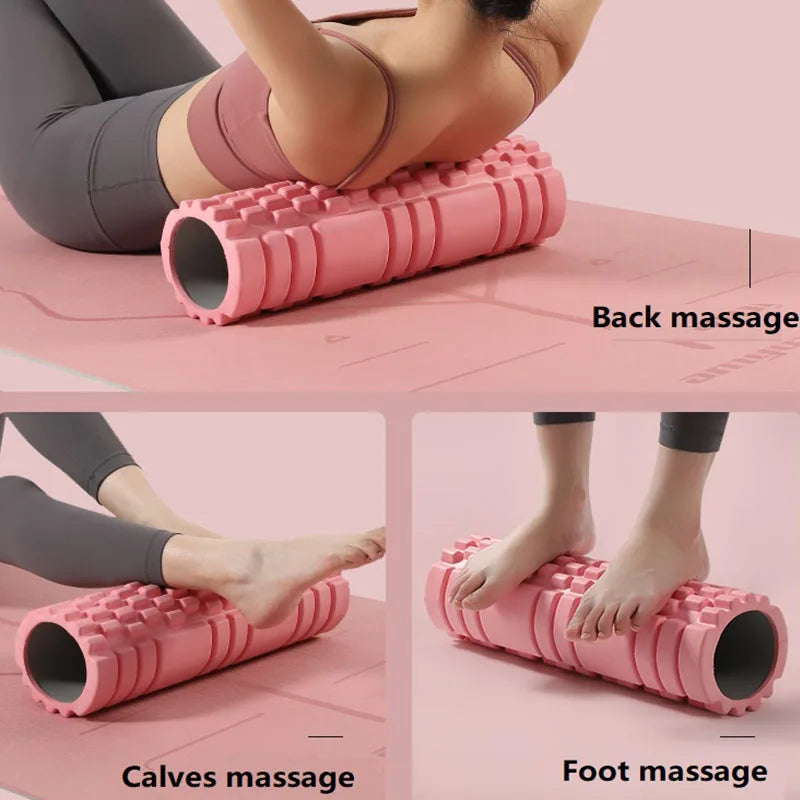 30CM Yoga Roller Massage Foam Myofascial Release Roll Gym Foam Roller Foam Sports Roller Gym 10cm Fitness YJZ01