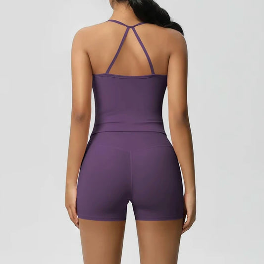 Women's High-Waist Yoga Workout Set
